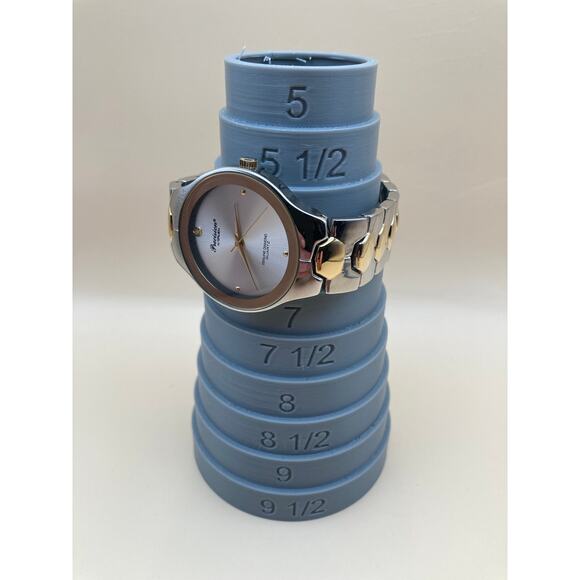 Vintage Precision by Gruen Men Women Genuine Diamond Quartz Analog Watch GP5054P - Picture 6 of 7